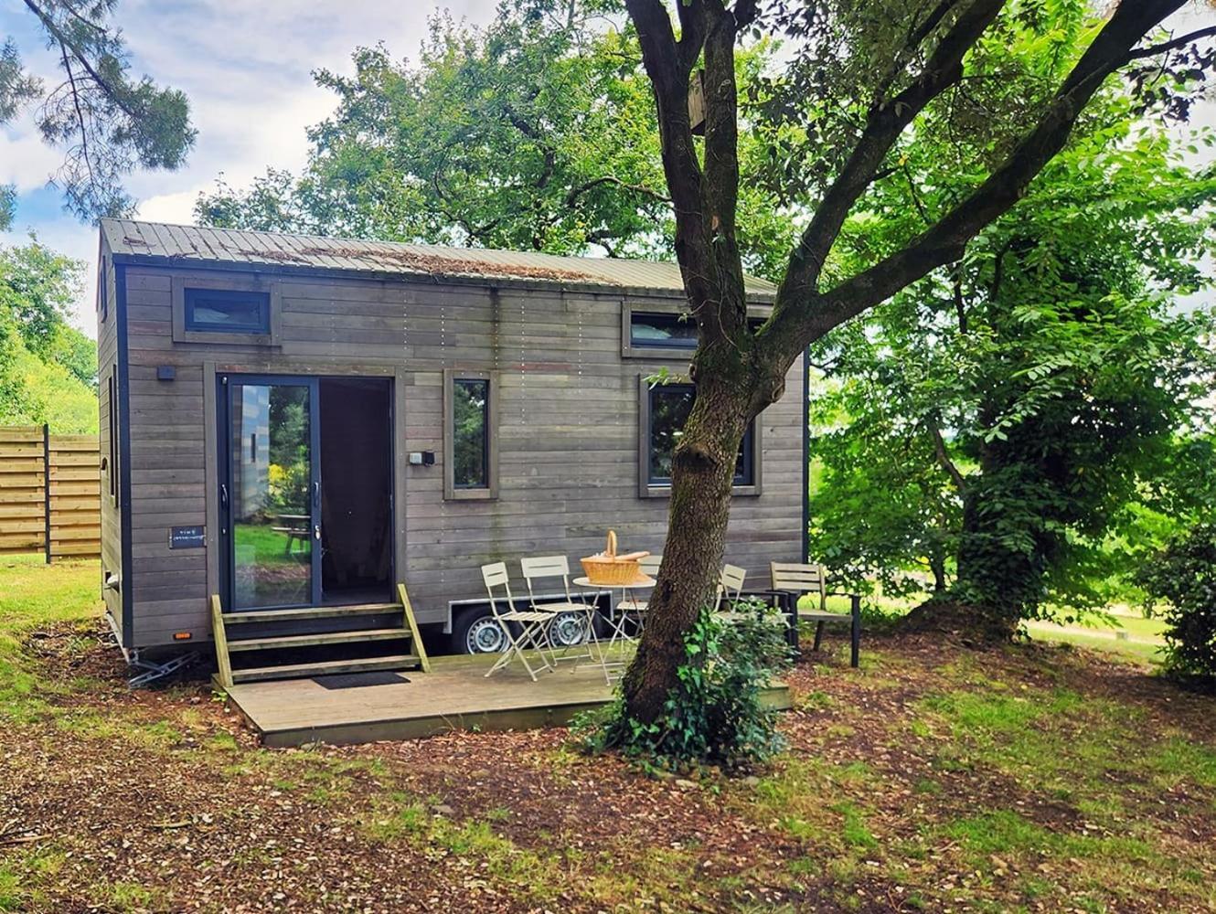 Gites & Tiny Houses Les Hauts De Toulvern Baden Værelse billede