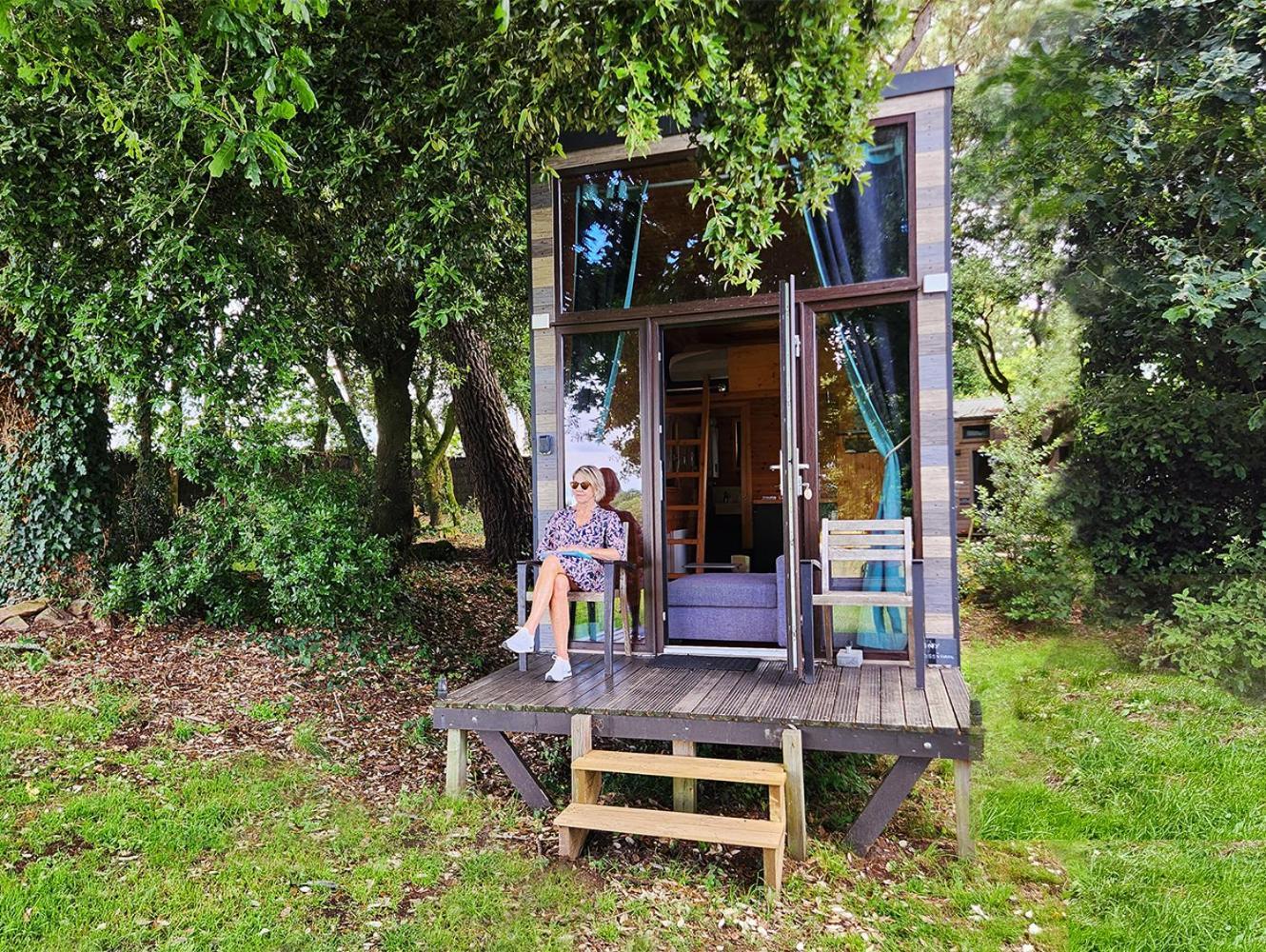 Gites & Tiny Houses Les Hauts De Toulvern Baden Værelse billede